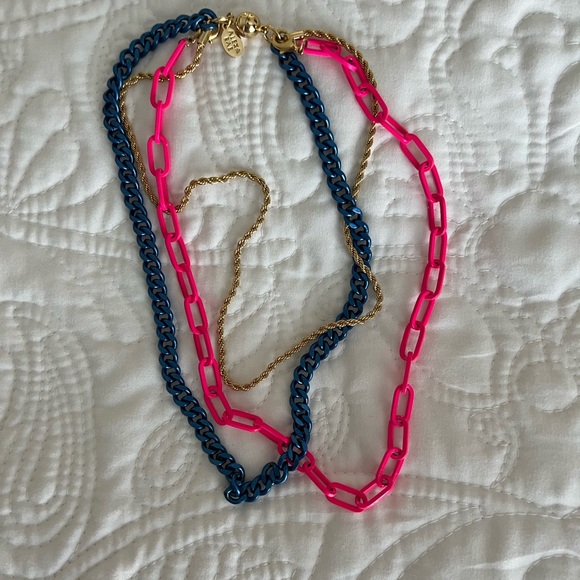 Melania Clara three-piece necklace in one🩷💙 - Picture 2 of 3